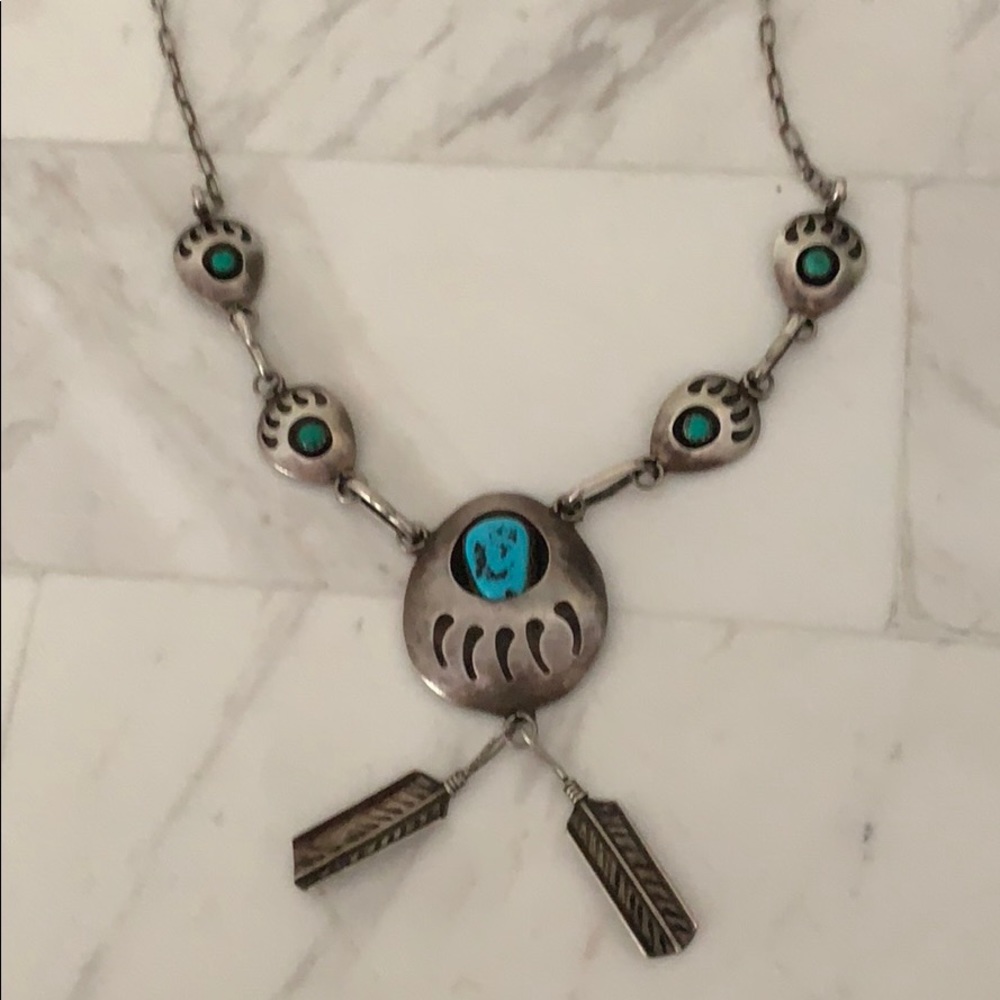 Silver and Turquoise necklace
